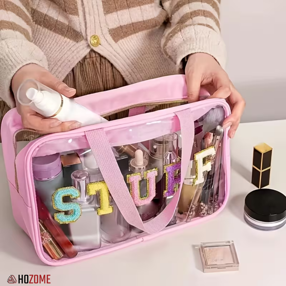 Transparent Makeup & Toiletry Storage Bag