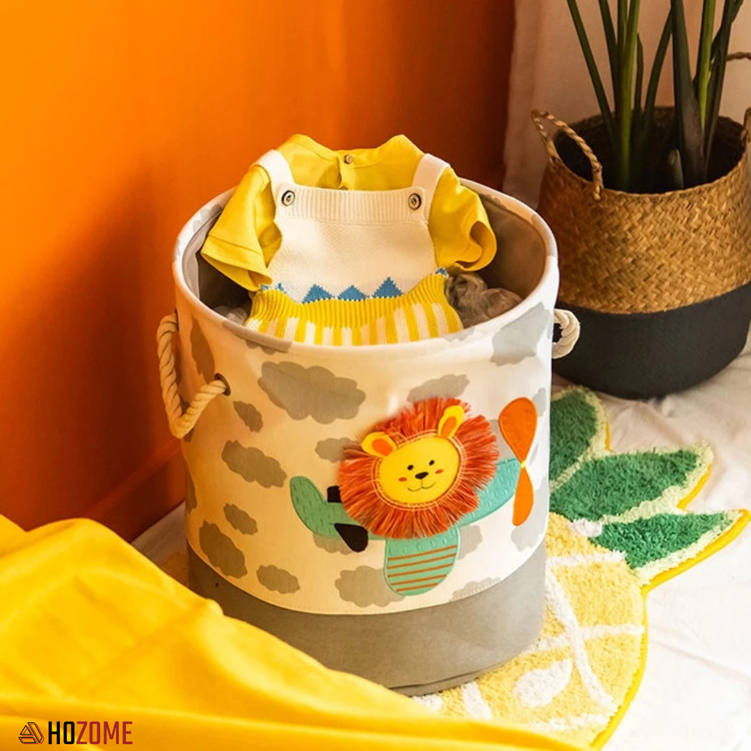 Kids Laundry & Toy Storage Basket
