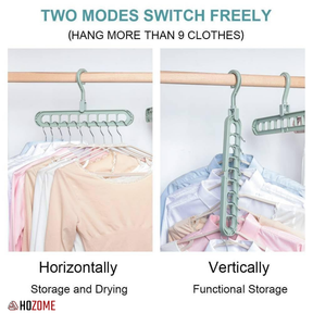 9-Hole Space Saving Hanger