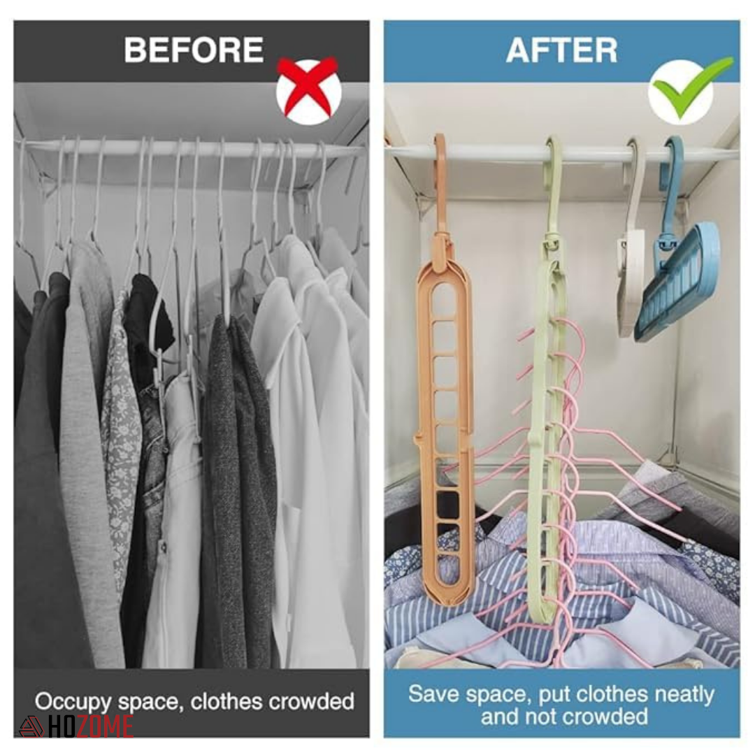 9-Hole Space Saving Hanger