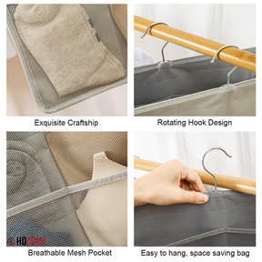 Wardrobe Hanging Innerwear Organizer