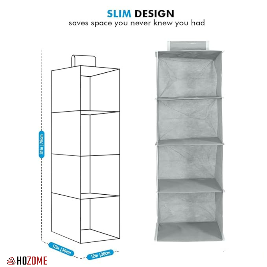 4 Shelf Hanging Organizer