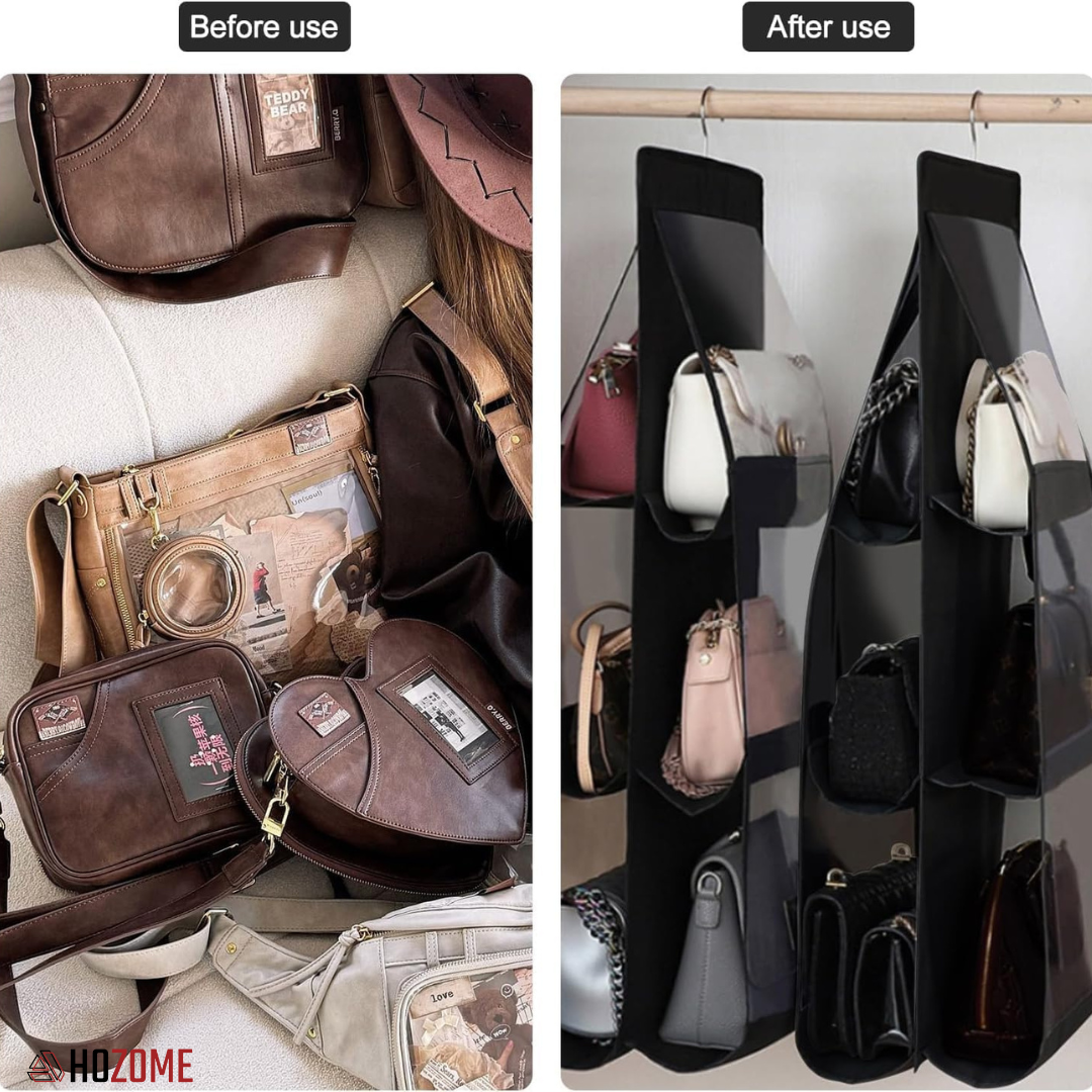 Wardrobe Handbag Storage Organizer