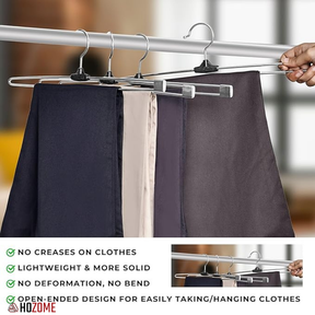 Stainless Steel Open-Ended Pants Hanger