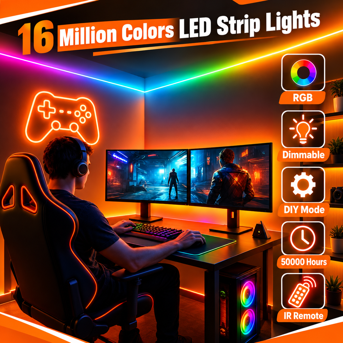 15 Meter LED Strip Lights