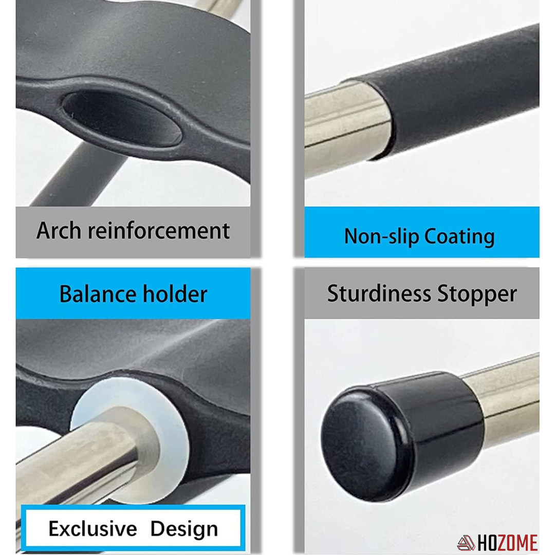 5 in 1 Stainless Steel and Covred/Foldable Hangers