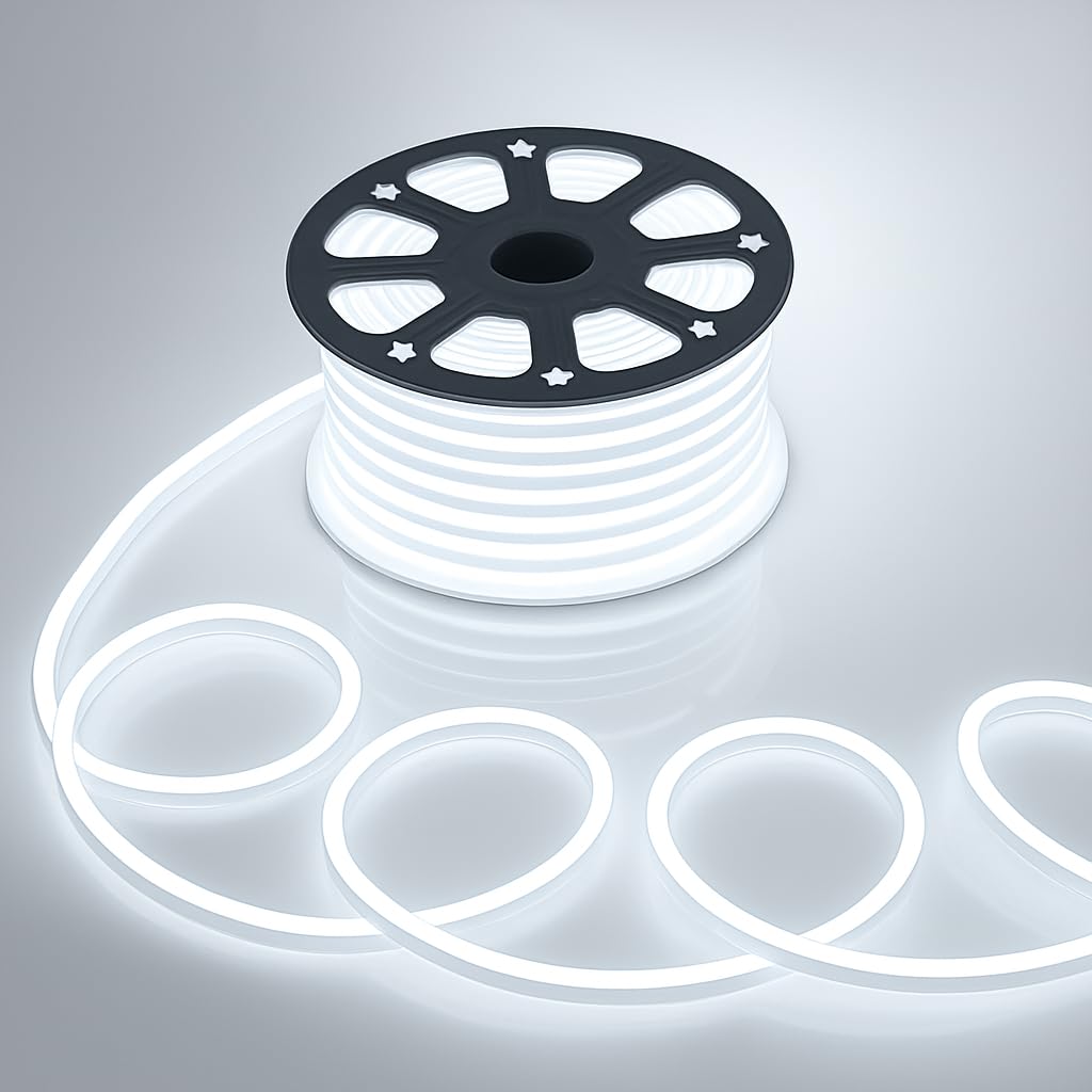 16.4 Ft Neon LED Strip Light with 12V Adapter