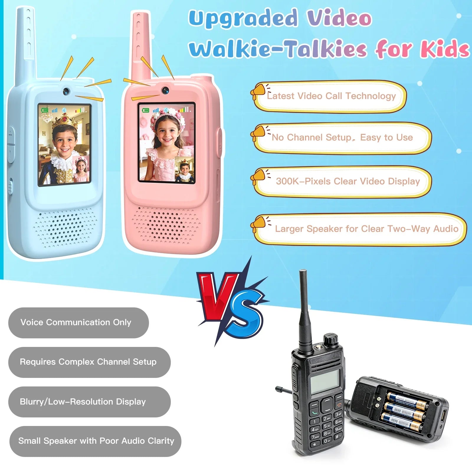 Kids Video Walkie Talkie