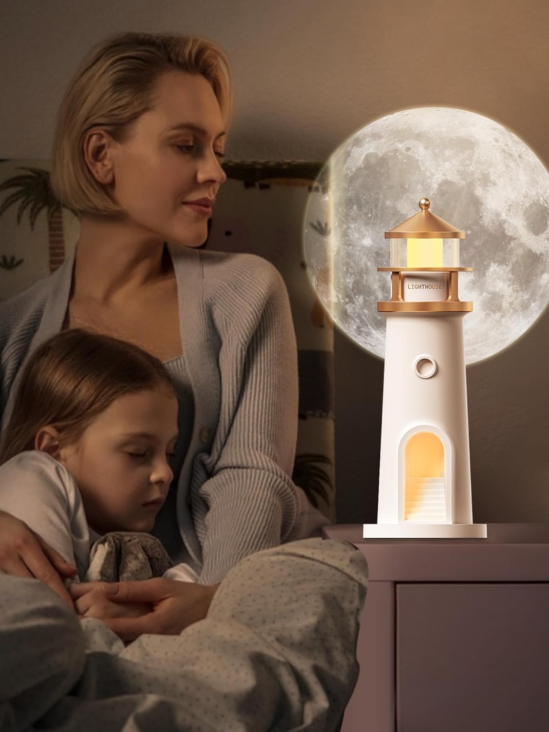 Lighthouse Moon Lamp