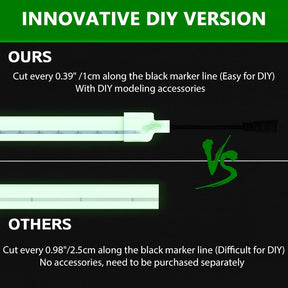 16.4 Ft Neon LED Strip Light with 12V Adapter