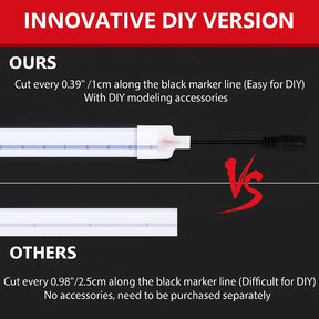 16.4 Ft Neon LED Strip Light with 12V Adapter