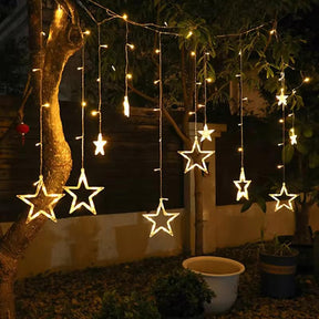 Star Curtain LED String Lights (3 Meter)