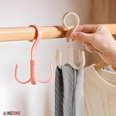 4-Claw Rotating Closet Organizer