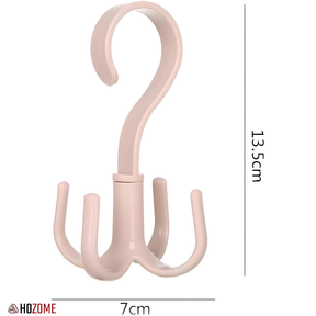 4-Claw Rotating Closet Organizer