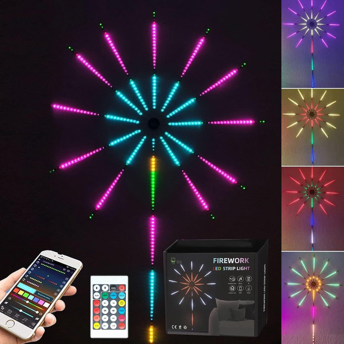 3 Meter LED Strip Lights Fireworks