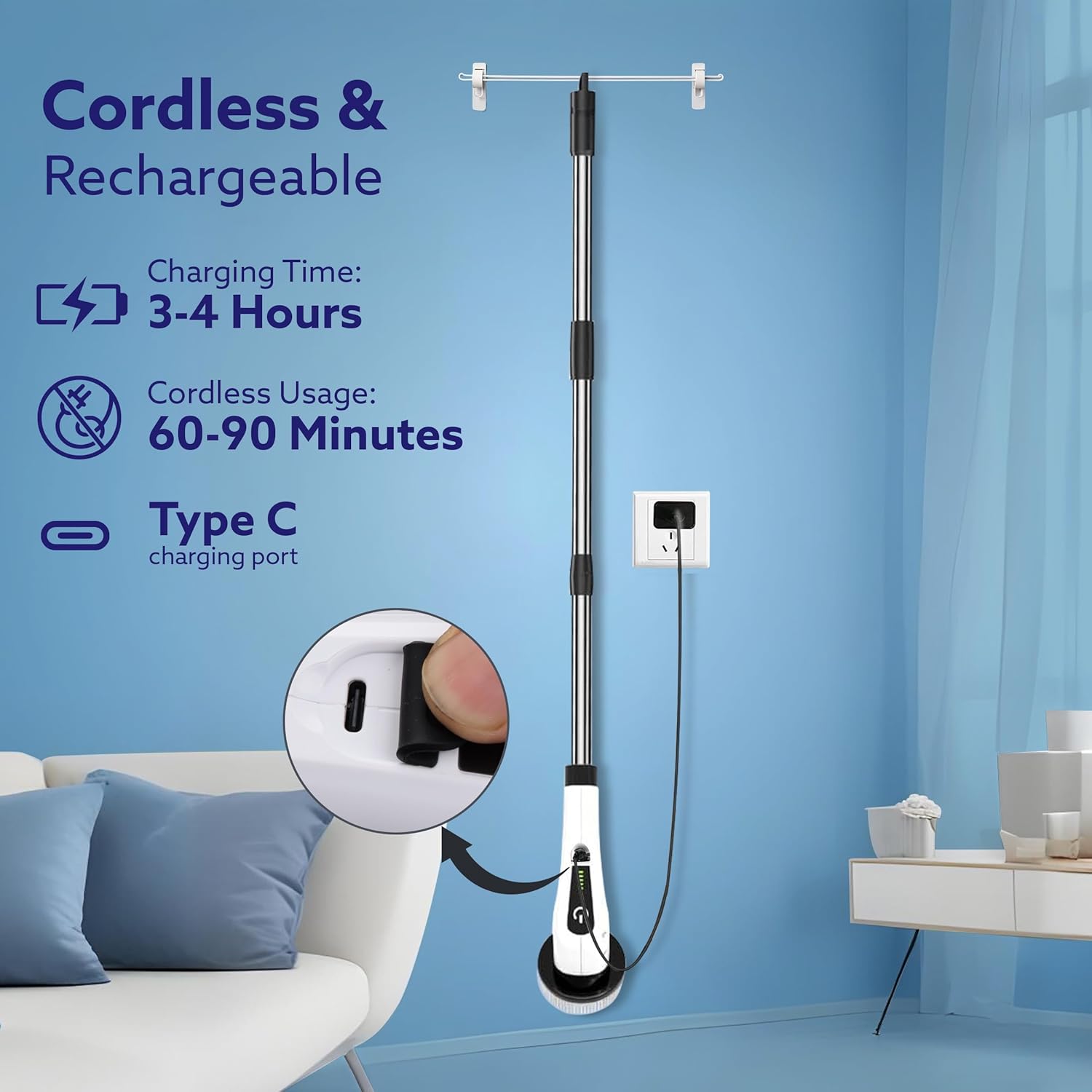 Electric Spin Scrubber