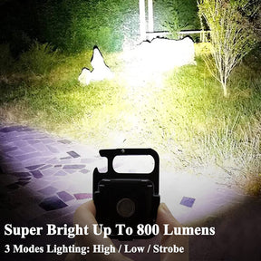 SURAIELEC COB Keychain Led Flashlight