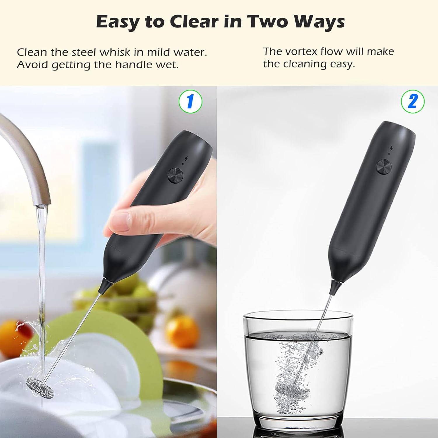 BrewWhip Pro – Electric Milk Frother