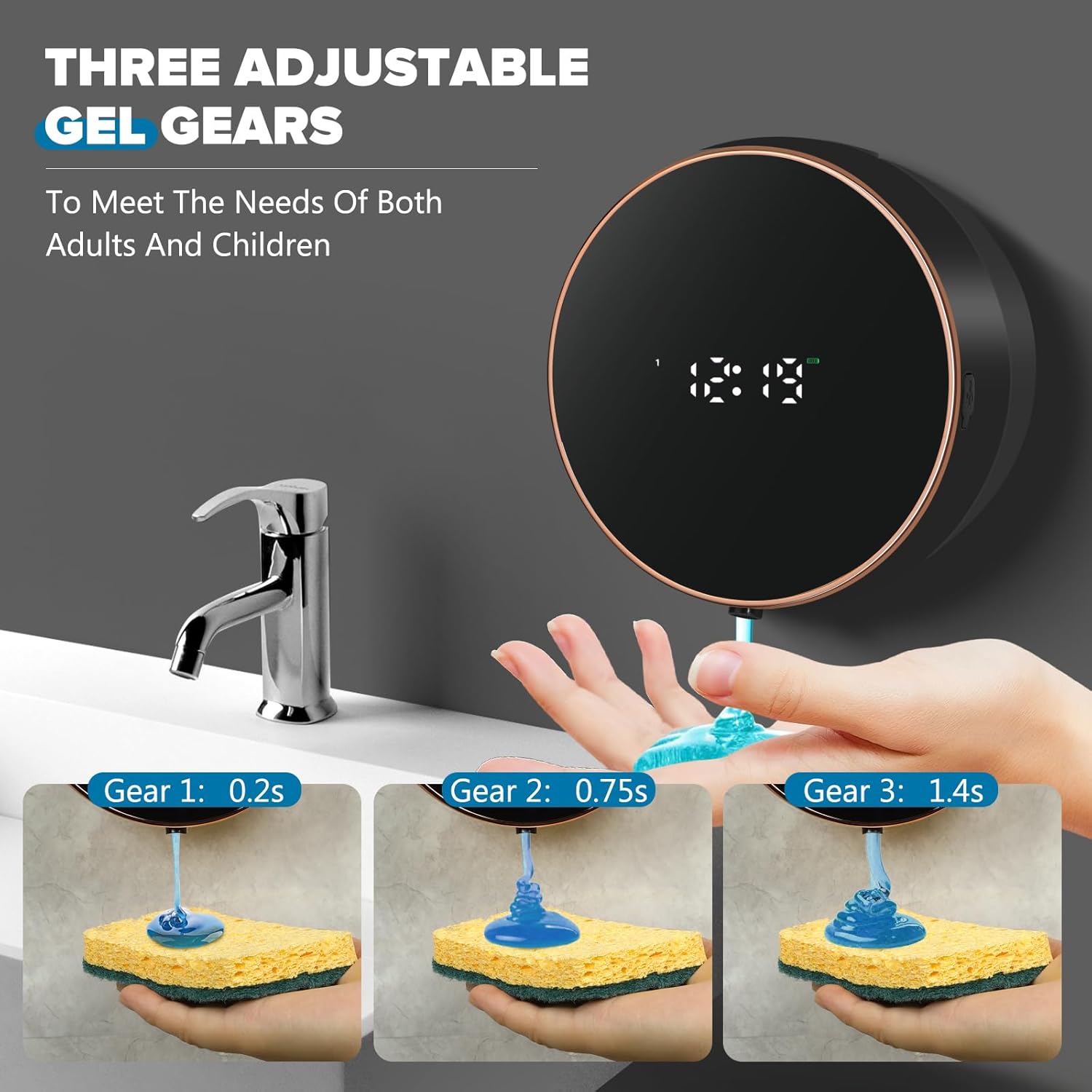 Automatic Foam Dispenser (With 4 Free Handwash Liquids)