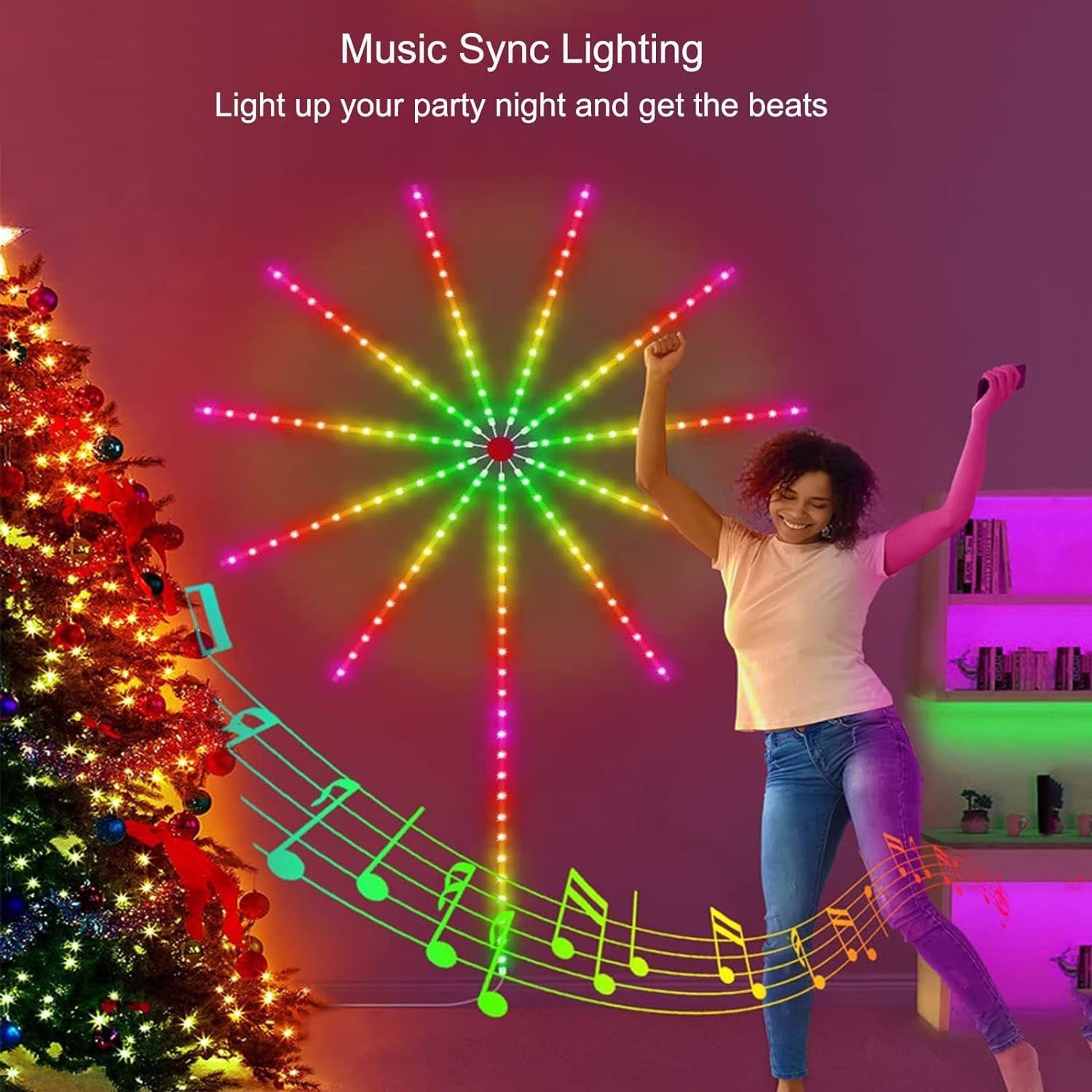 3 Meter LED Strip Lights Fireworks