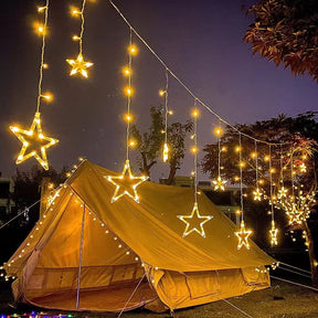 Star Curtain LED String Lights (3 Meter)