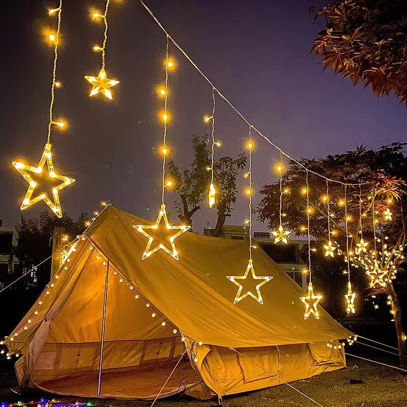 Star Curtain LED String Lights (3 Meter)