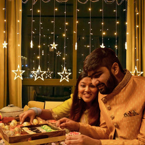 Star Curtain LED String Lights (3 Meter)