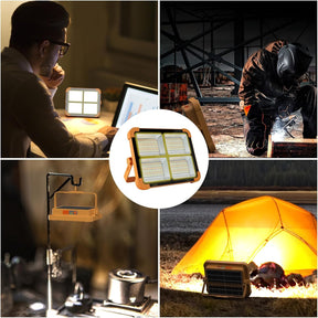 USB & Solar Rechargeable LED Flood Light