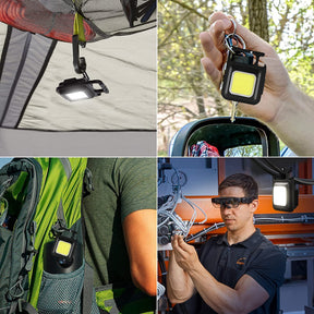 SURAIELEC COB Keychain Led Flashlight