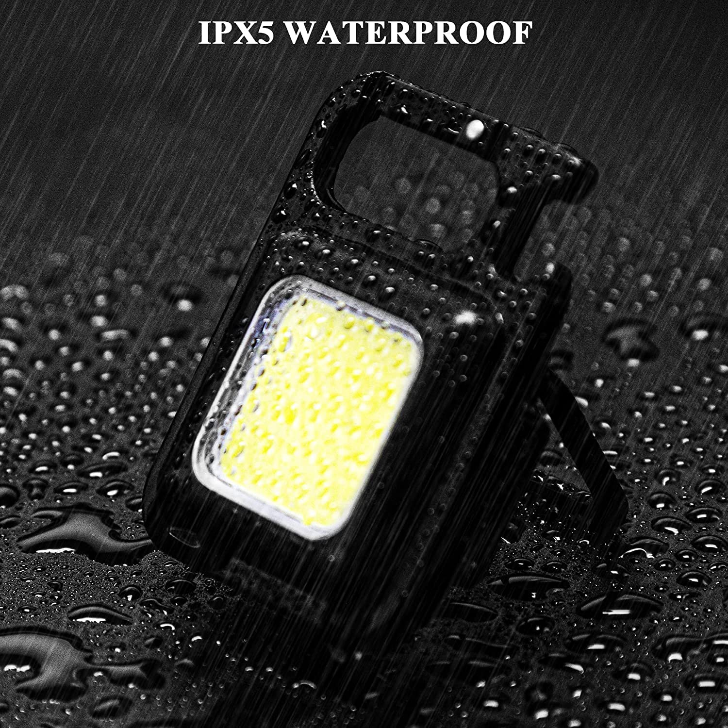 SURAIELEC COB Keychain Led Flashlight