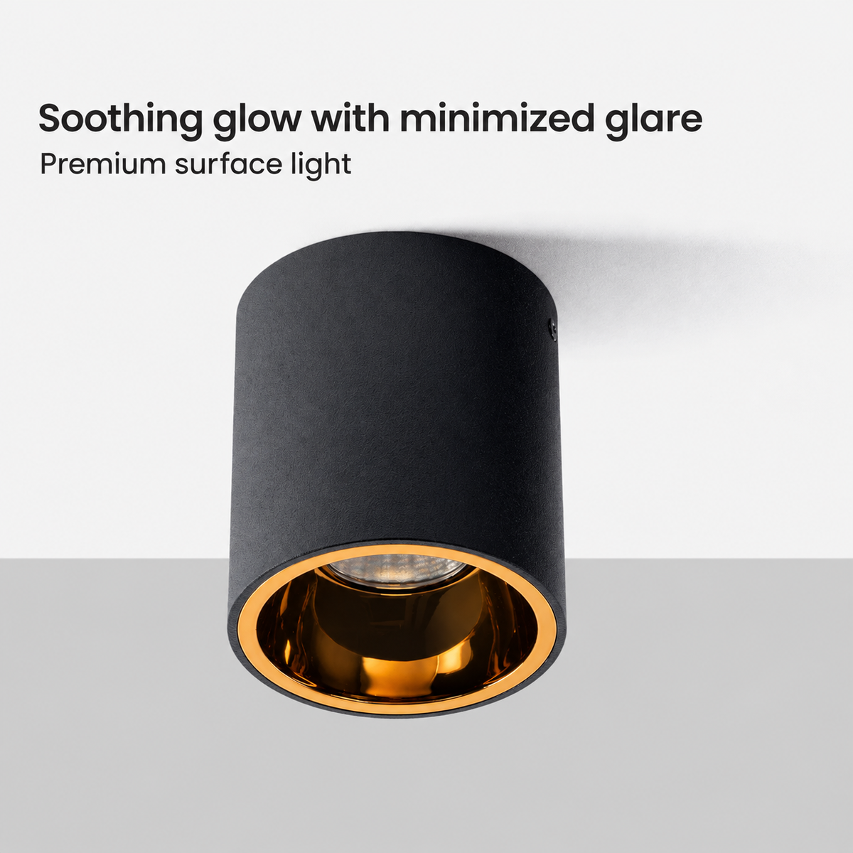 Surface COB LED Downlighter Focus Light Warm White