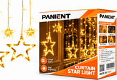 Star LED Curtain Light for Home Warm White
